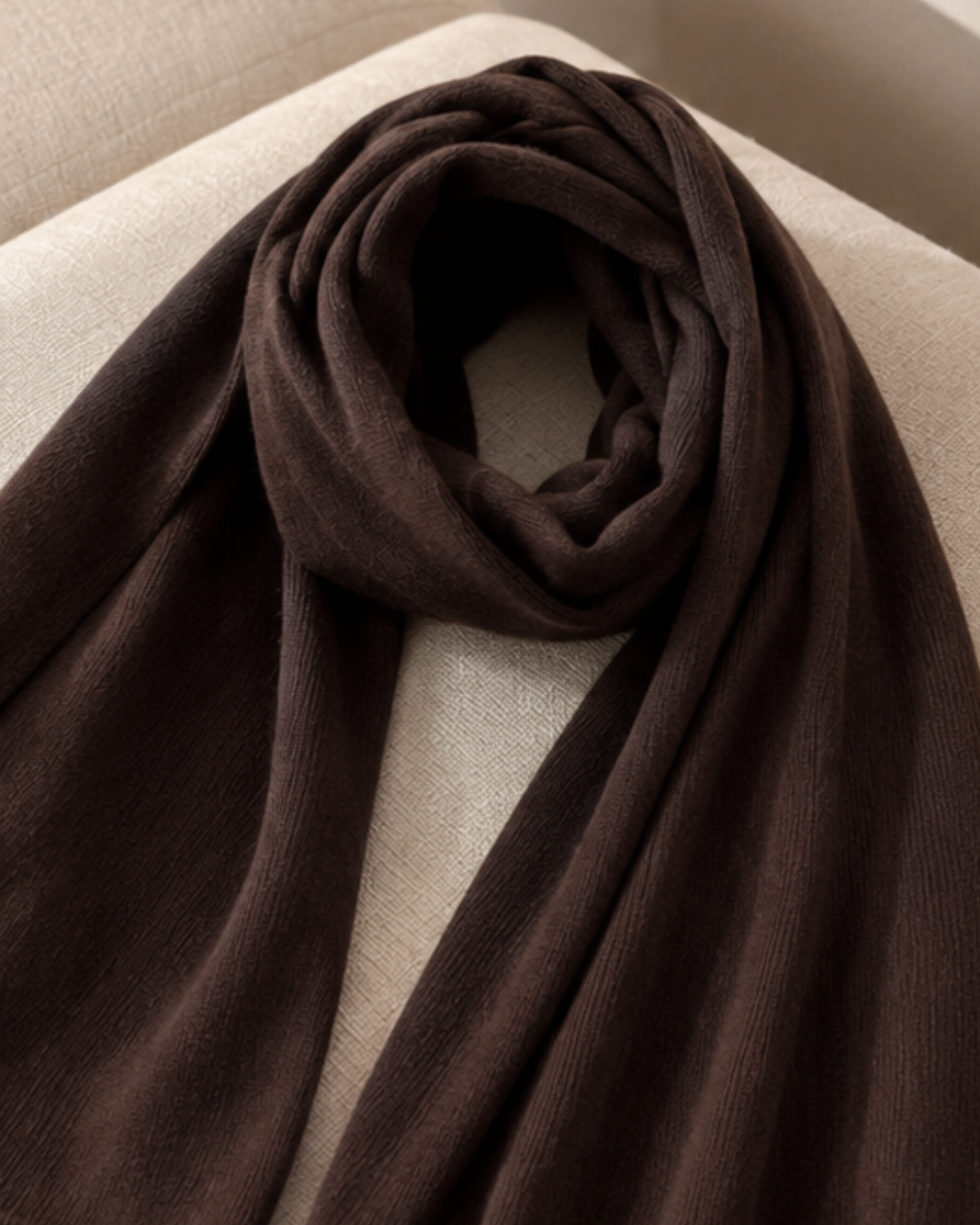 SYLVIE ULTRAFINE MERINO WOOL SCARF