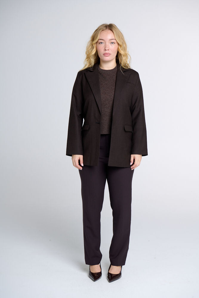AURELIA OVERSIZED WOOL BLEND BLAZER
