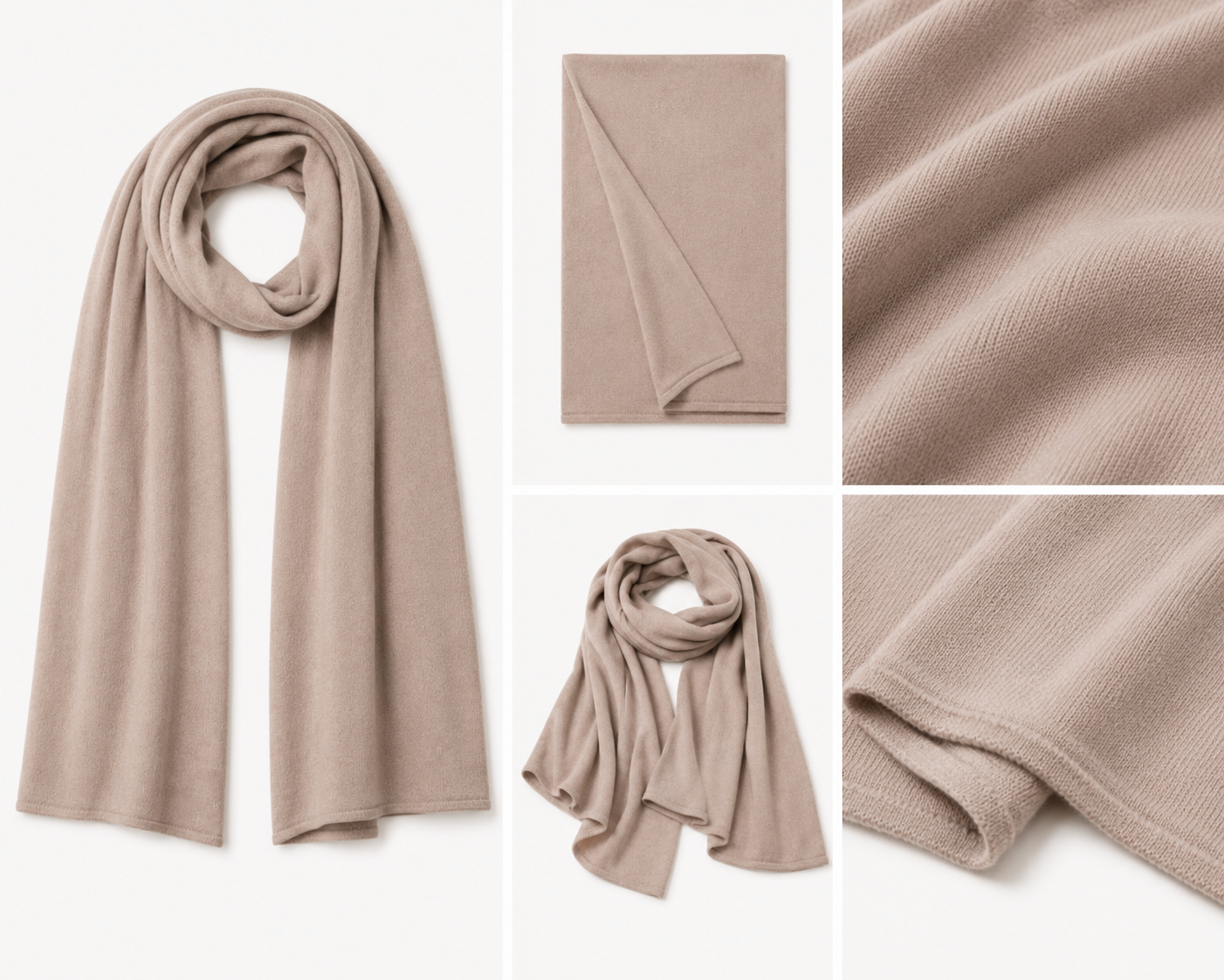 SYLVIE ULTRAFINE MERINO WOOL SCARF