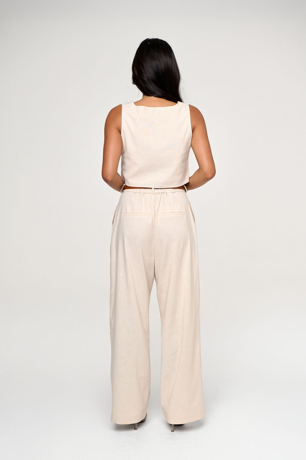 FREYA LINEN TOP