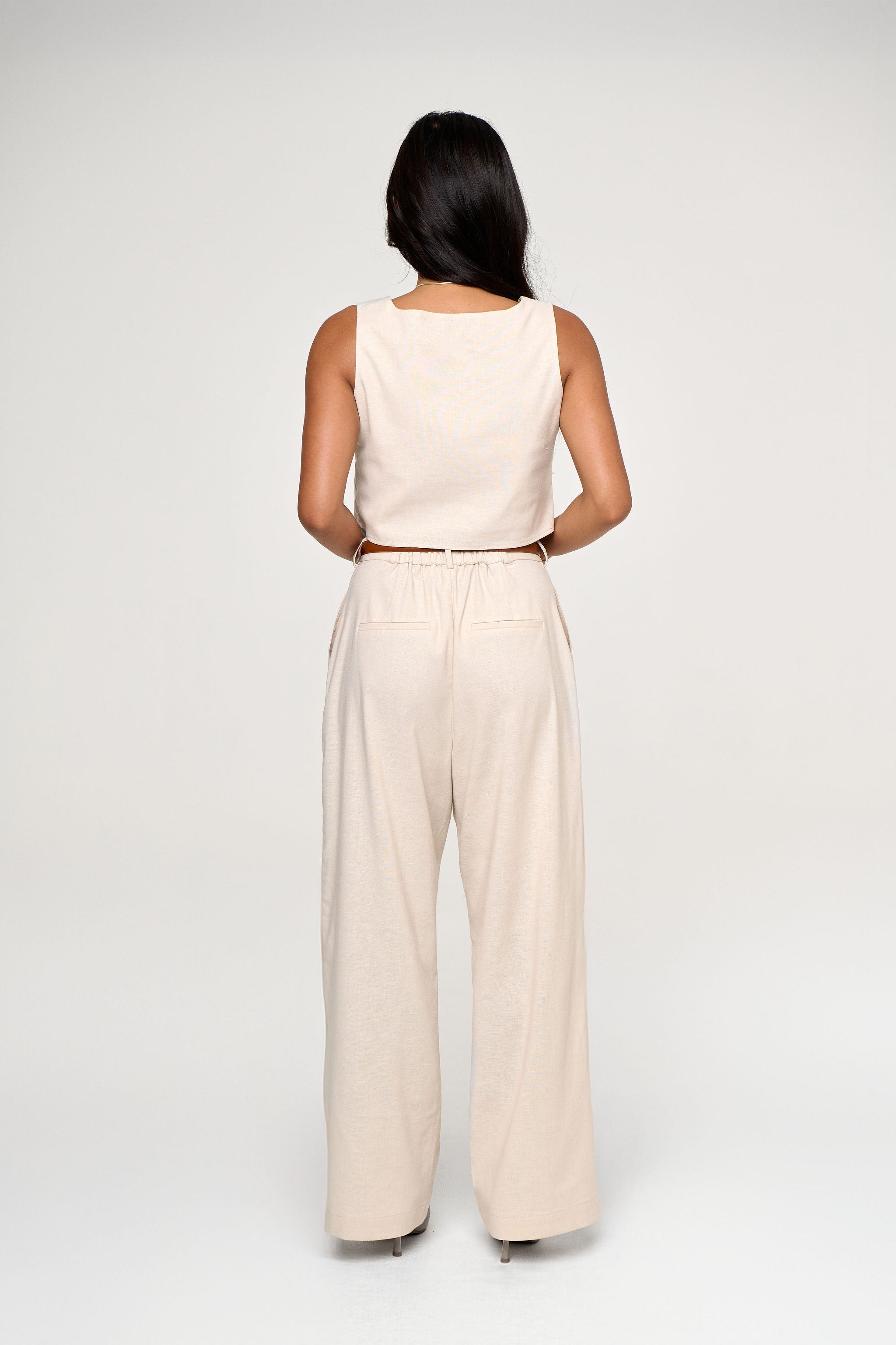 FREYA LINEN TOP