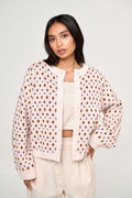 ANNA JACQUARD KNIT CARDIGAN