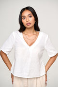 ALYSSA COTTON BLOUSE