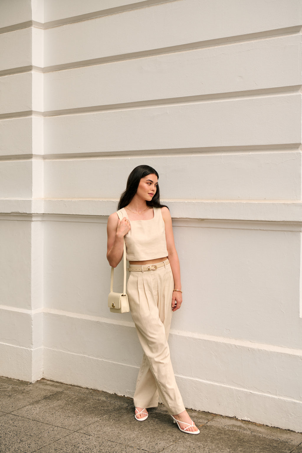 FREYA LINEN TOP