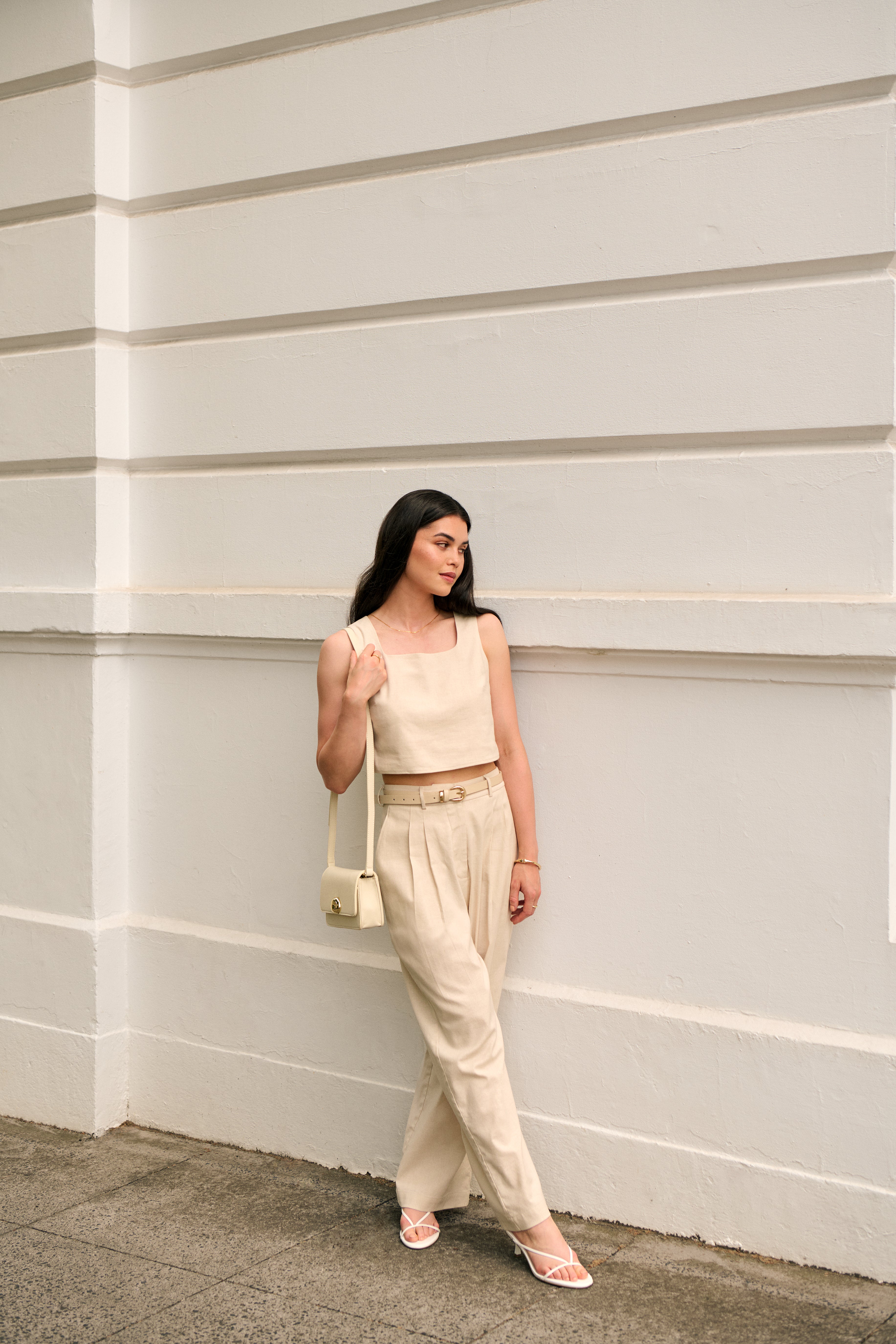 FREYA LINEN TOP