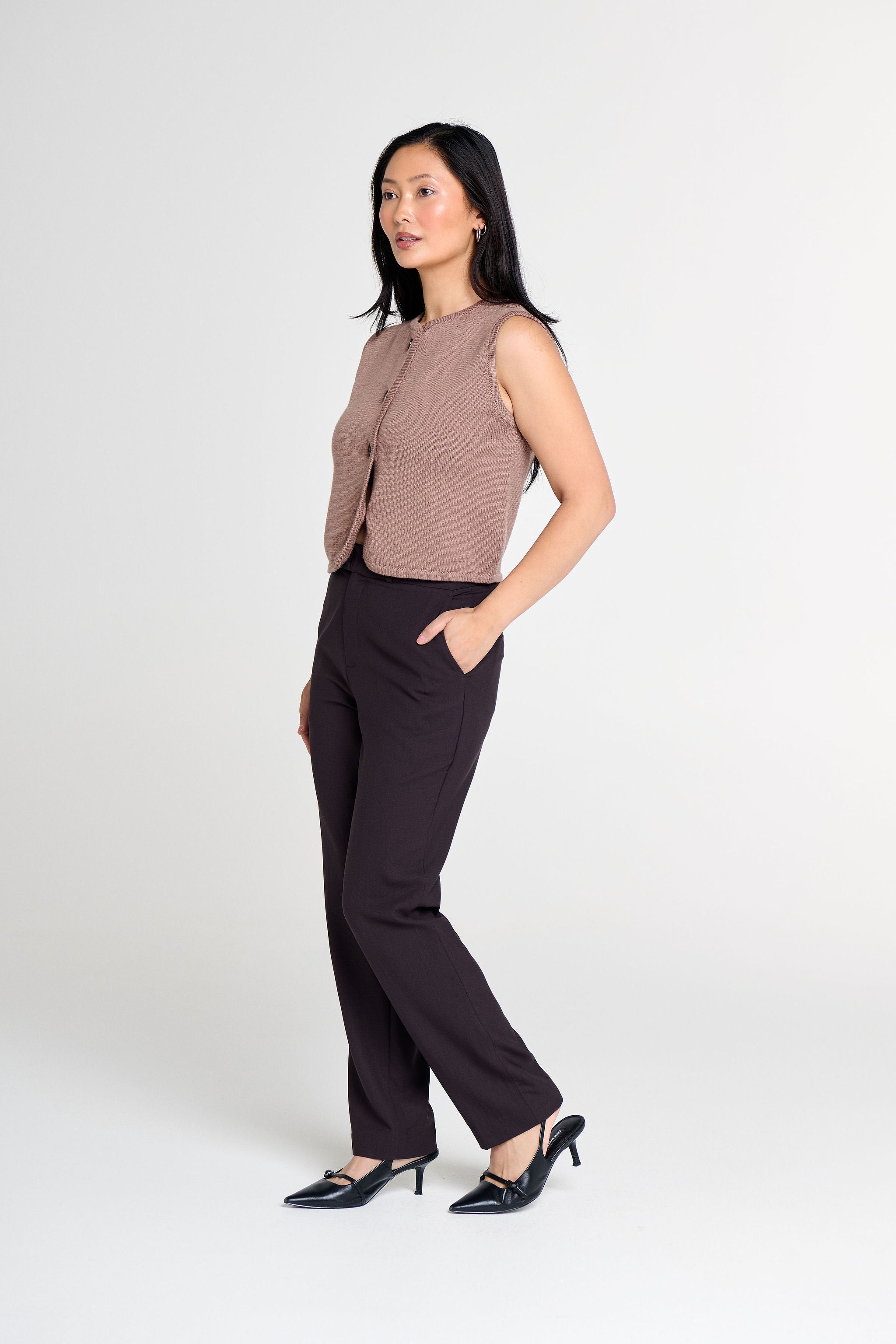 MILANO TAILORED WOOL PANTS