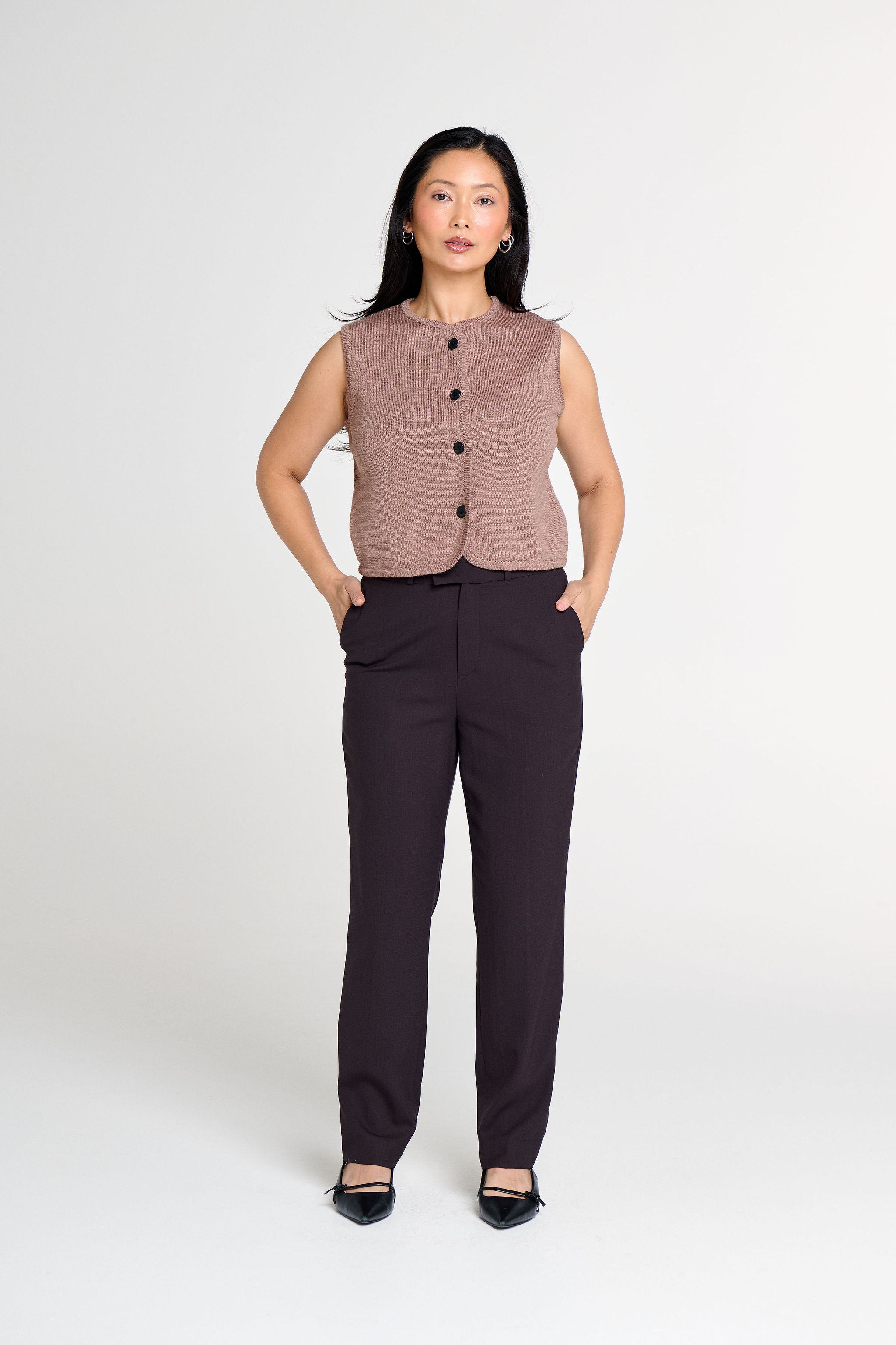 MILANO TAILORED WOOL PANTS