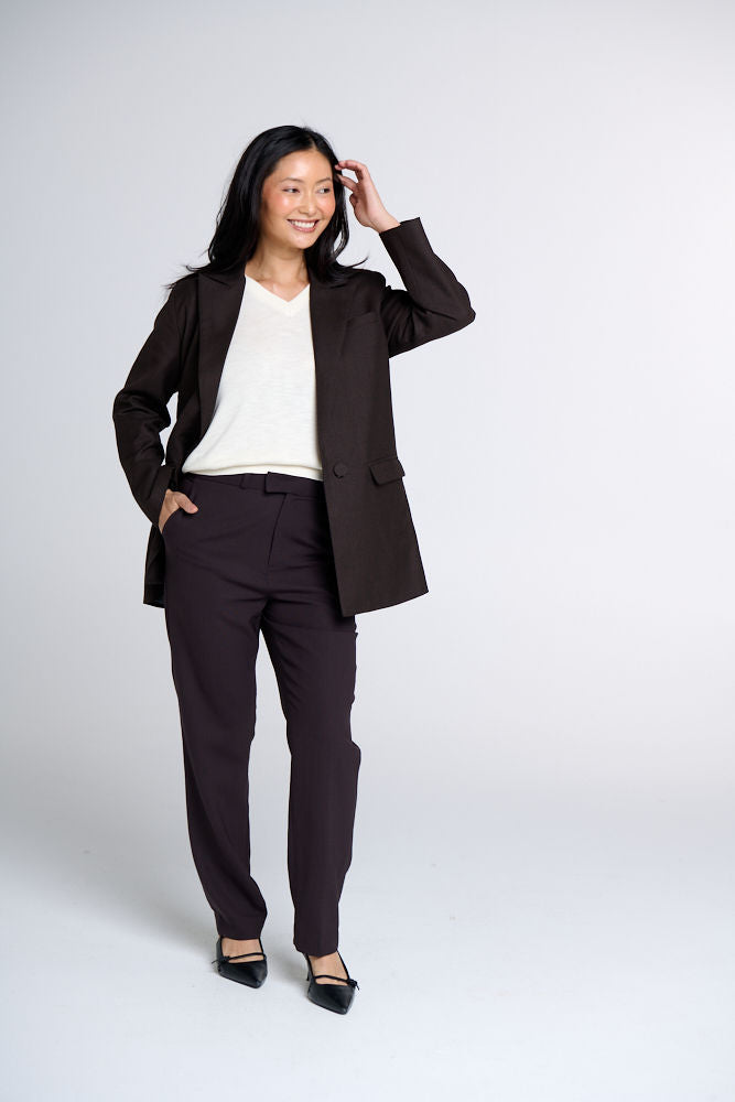 AURELIA OVERSIZED WOOL BLEND BLAZER