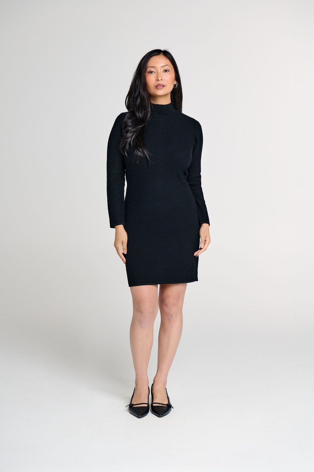 CAMILLE TWEED KNIT DRESS