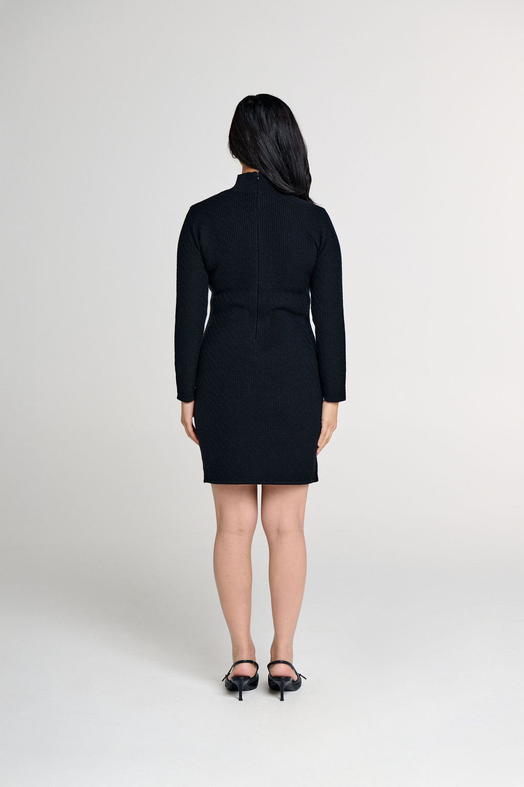 CAMILLE TWEED KNIT DRESS