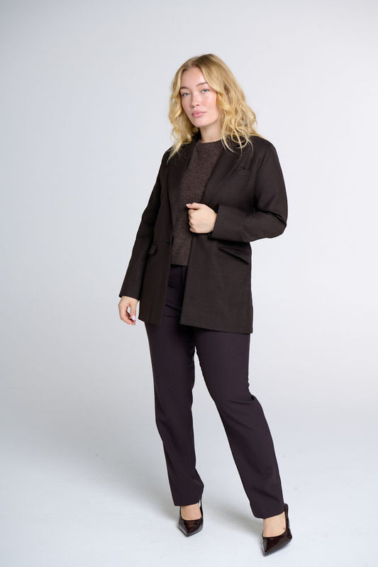 AURELIA OVERSIZED WOOL BLEND BLAZER