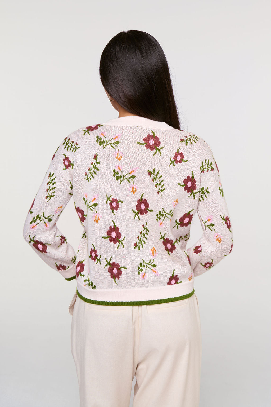 ALICE FLORAL KNIT JUMPER